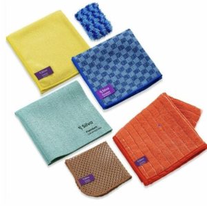 Silva Premium Microvezel Keuken Reinigingsset Compleet - Set van 6 Stuks